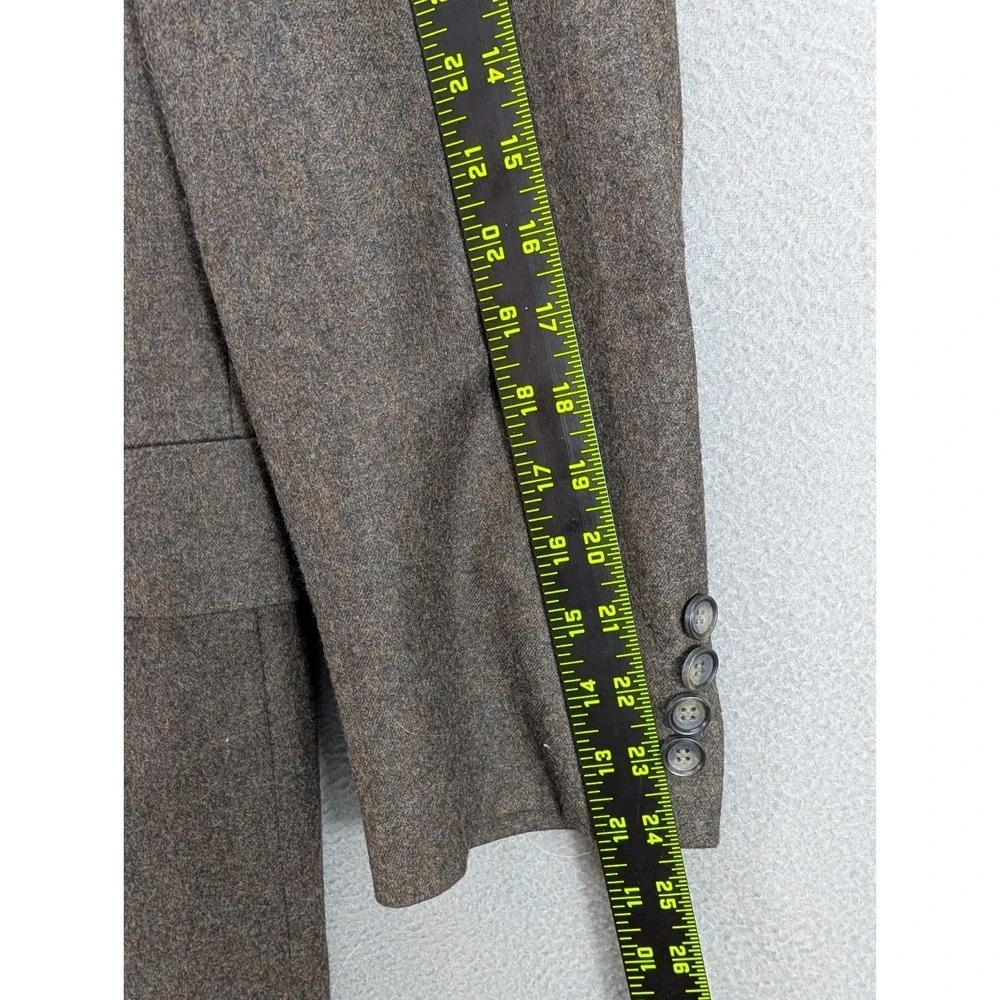 Vintage Stonehaven Pure Wool Herringbone Tweed Sport Coat Jacket Mens 42R Formal